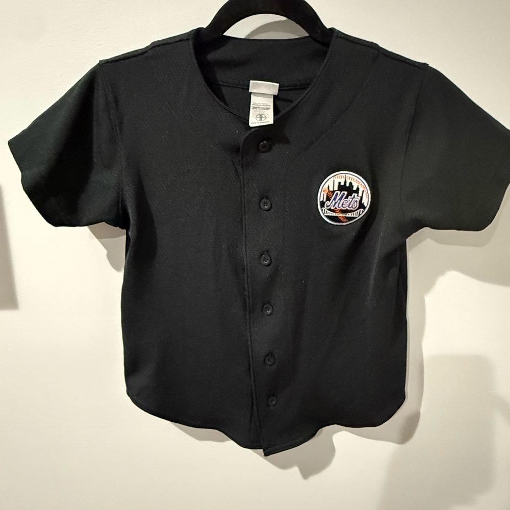 New York Mets Majestic Jersey Sz S 8 Youth Small X